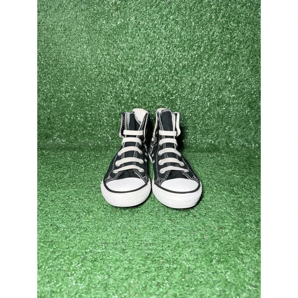 Converse Chuck All Star High Top Black White Girls Boys Kids Toddler Size 12C